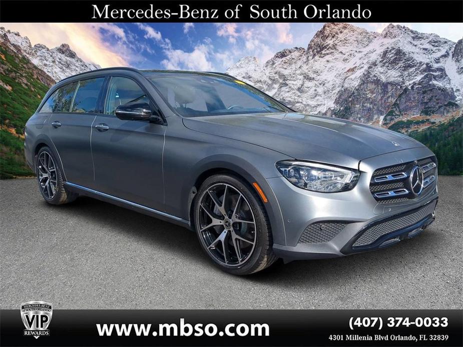 used 2022 Mercedes-Benz E-Class car, priced at $63,246