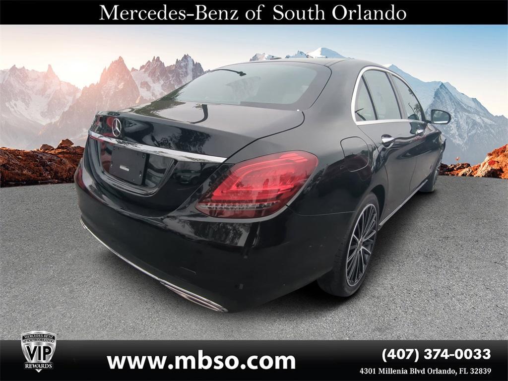 used 2021 Mercedes-Benz C-Class car, priced at $28,499