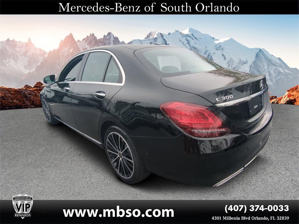 used 2021 Mercedes-Benz C-Class car, priced at $28,499