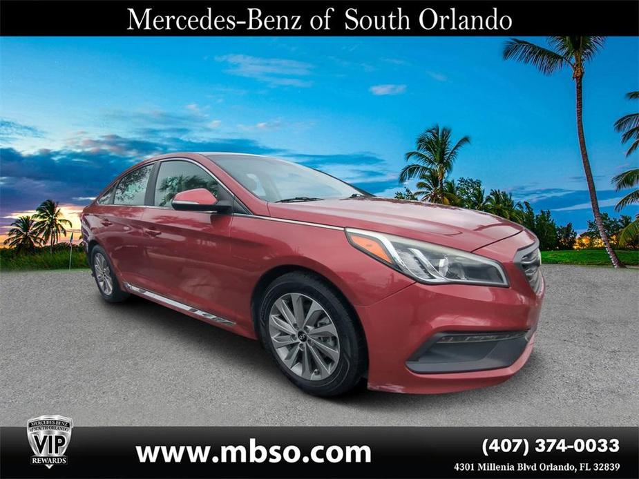 used 2015 Hyundai Sonata car, priced at $4,999