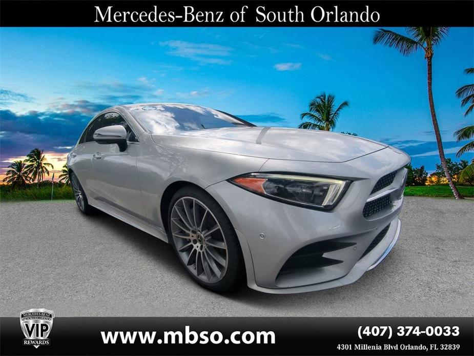 used 2019 Mercedes-Benz CLS 450 car, priced at $31,999