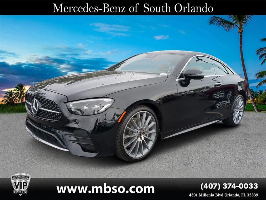 used 2023 Mercedes-Benz E-Class car, priced at $58,999