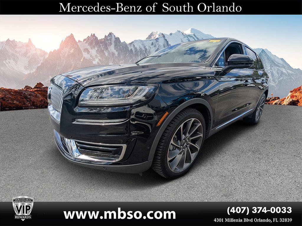 used 2019 Lincoln Nautilus car, priced at $21,399