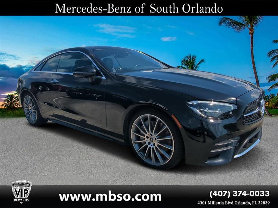 used 2023 Mercedes-Benz E-Class car, priced at $54,999