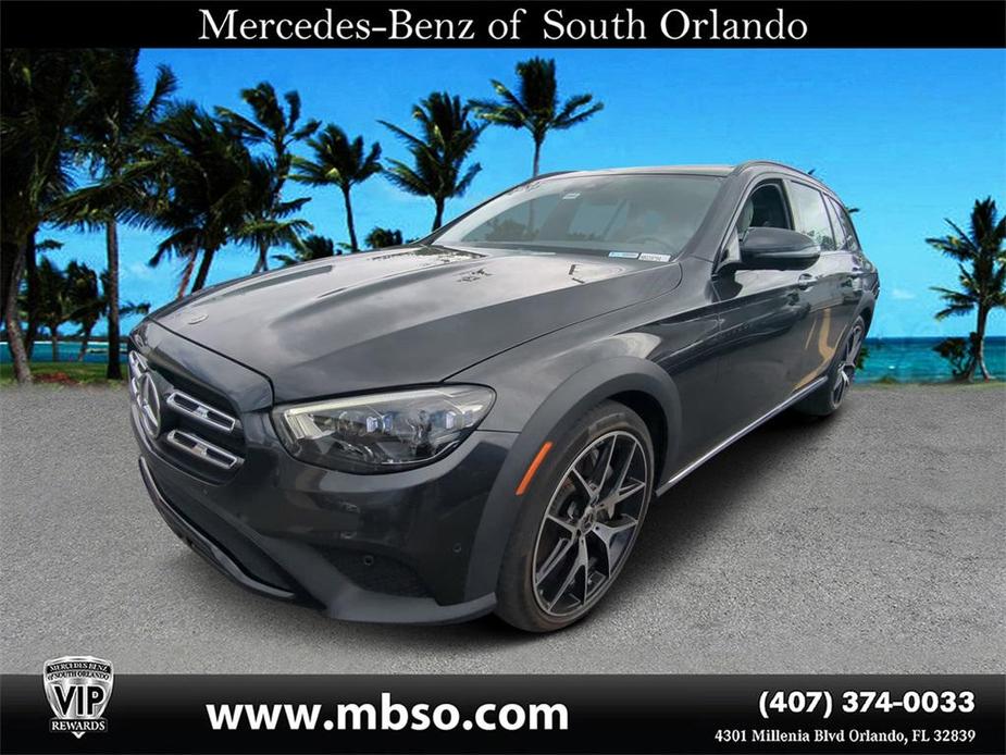 used 2022 Mercedes-Benz E-Class car, priced at $53,499