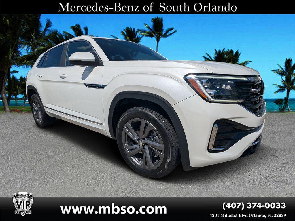 used 2024 Volkswagen Atlas Cross Sport car, priced at $33,499