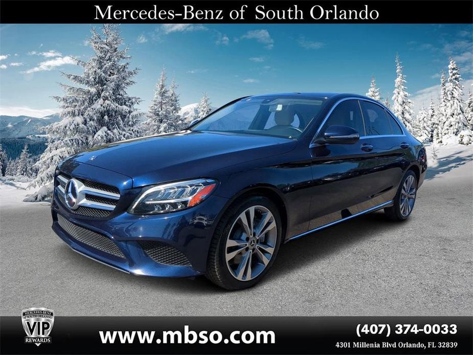 used 2019 Mercedes-Benz C-Class car, priced at $22,399