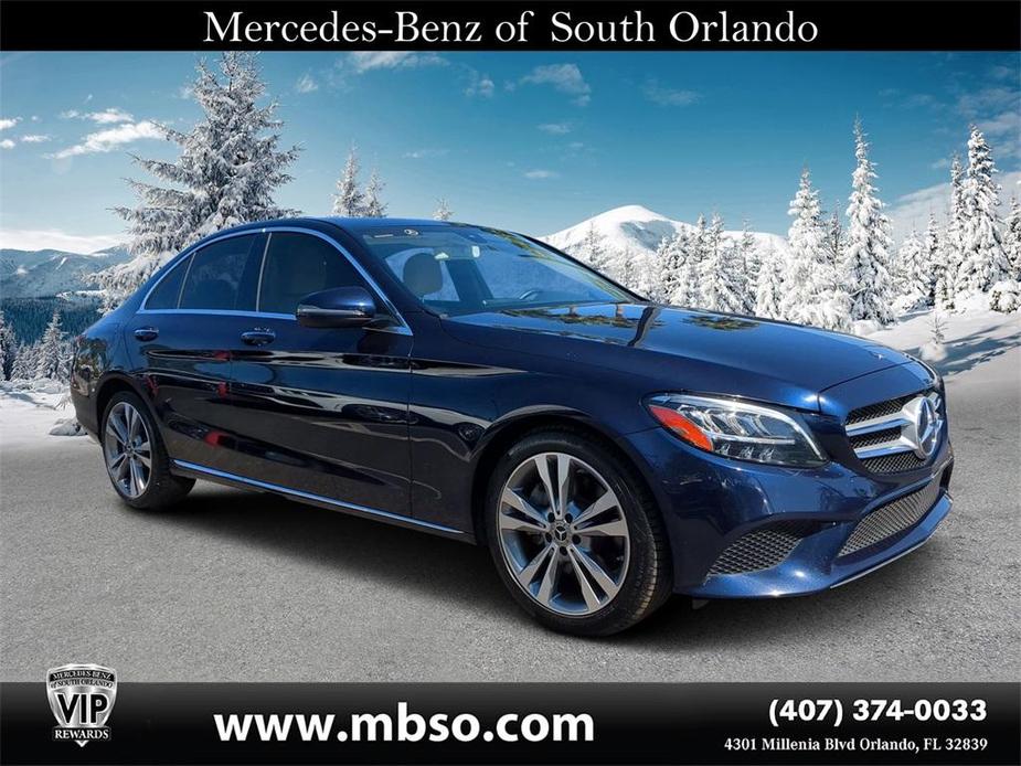 used 2019 Mercedes-Benz C-Class car, priced at $22,399