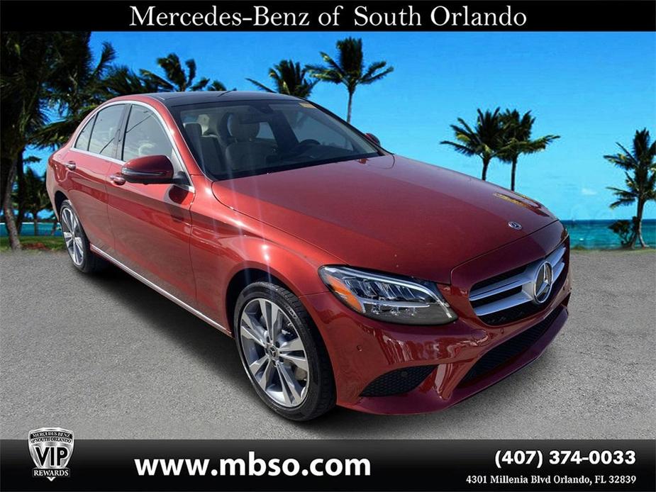 used 2021 Mercedes-Benz C-Class car, priced at $32,754