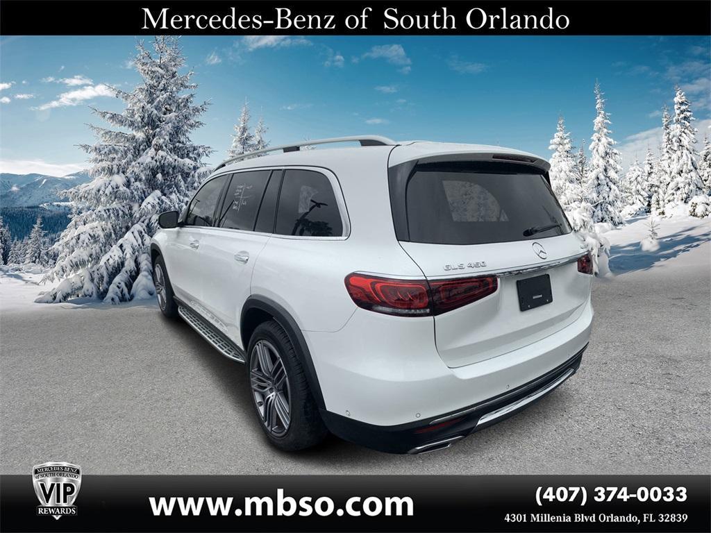 used 2021 Mercedes-Benz GLS 450 car, priced at $47,499