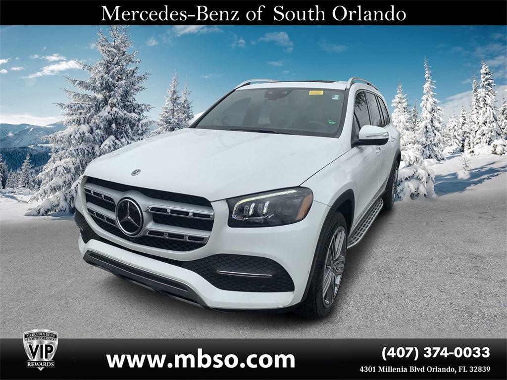 used 2021 Mercedes-Benz GLS 450 car, priced at $47,499