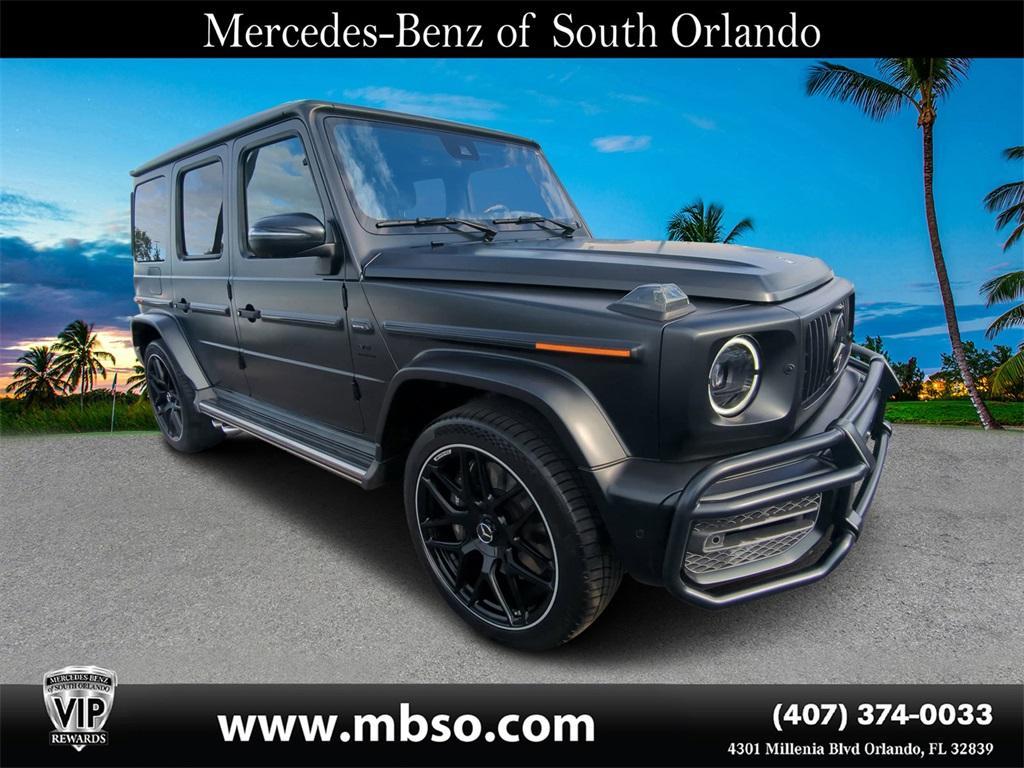 used 2021 Mercedes-Benz AMG G 63 car, priced at $155,999