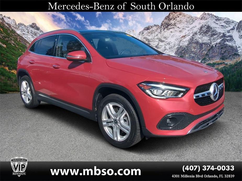 used 2021 Mercedes-Benz GLA 250 car, priced at $25,499