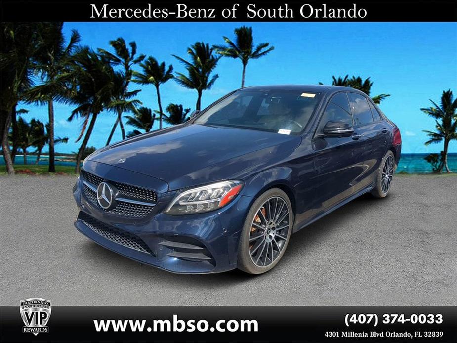 used 2020 Mercedes-Benz C-Class car, priced at $25,699