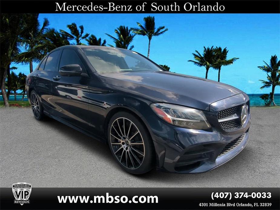 used 2020 Mercedes-Benz C-Class car, priced at $25,299