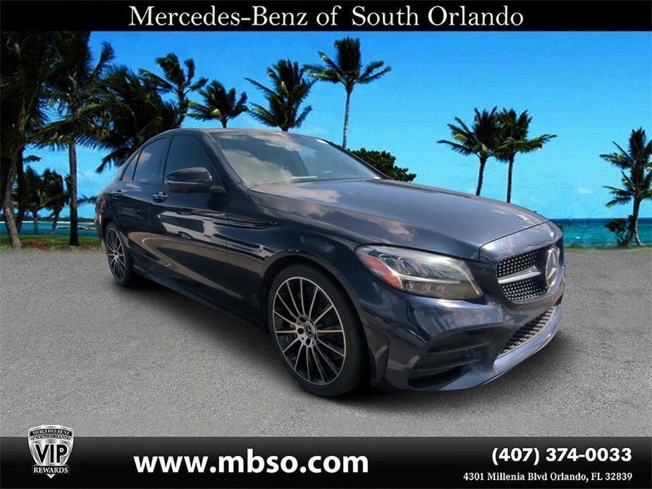 used 2020 Mercedes-Benz C-Class car, priced at $25,699