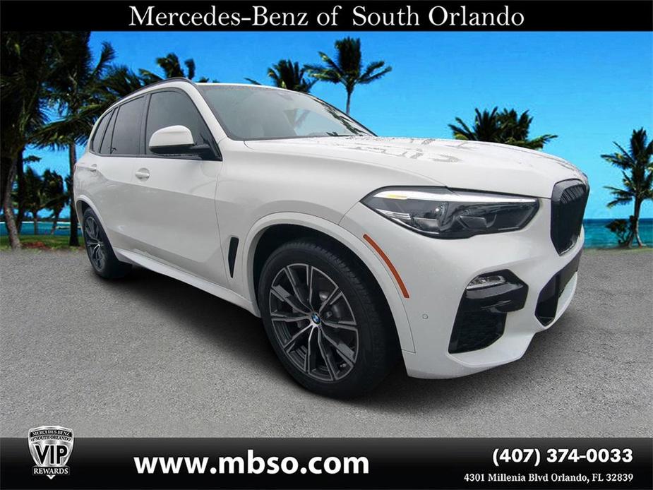 used 2021 BMW X5 car, priced at $37,999