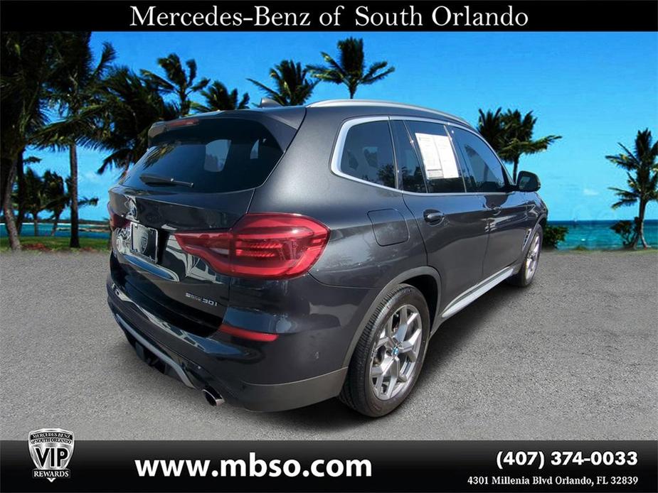 used 2021 BMW X3 car, priced at $25,599