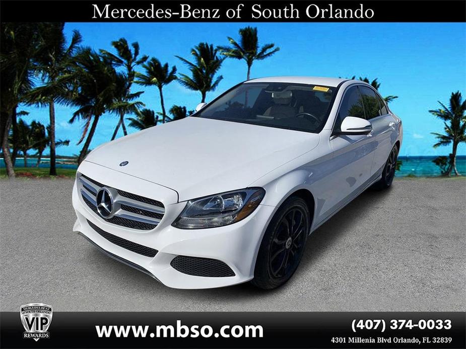 used 2016 Mercedes-Benz C-Class car, priced at $17,988
