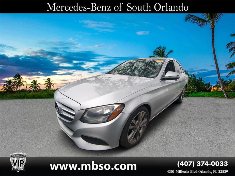 used 2016 Mercedes-Benz C-Class car, priced at $9,999