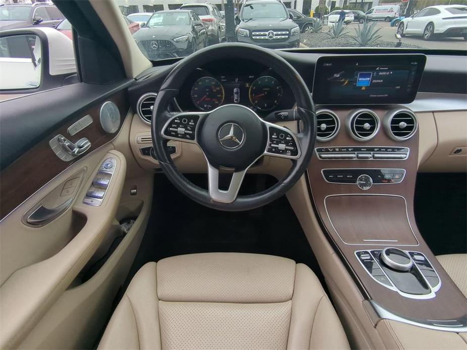 used 2021 Mercedes-Benz C-Class car, priced at $27,999