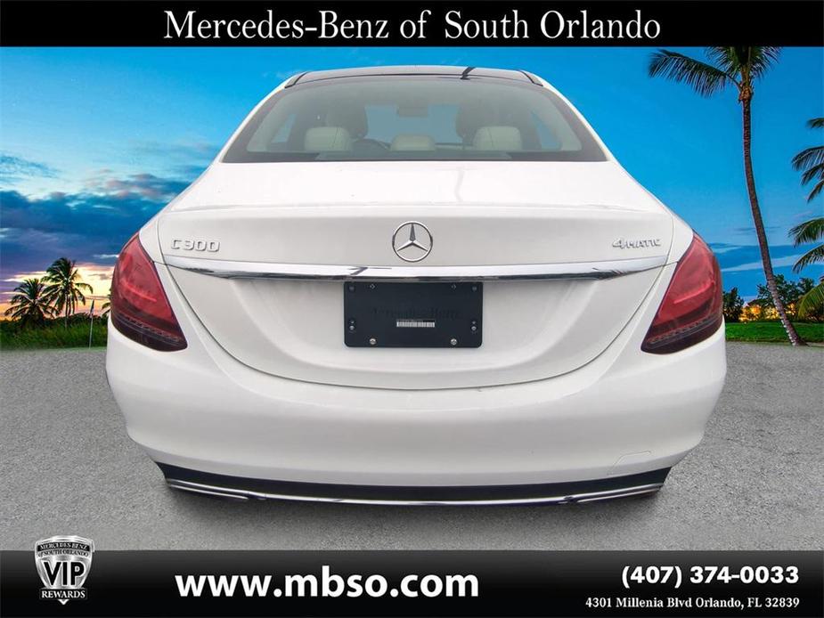 used 2021 Mercedes-Benz C-Class car, priced at $27,999