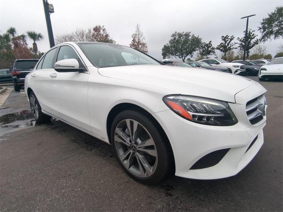 used 2021 Mercedes-Benz C-Class car, priced at $28,499