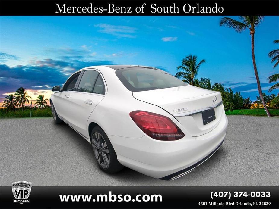 used 2021 Mercedes-Benz C-Class car, priced at $27,999