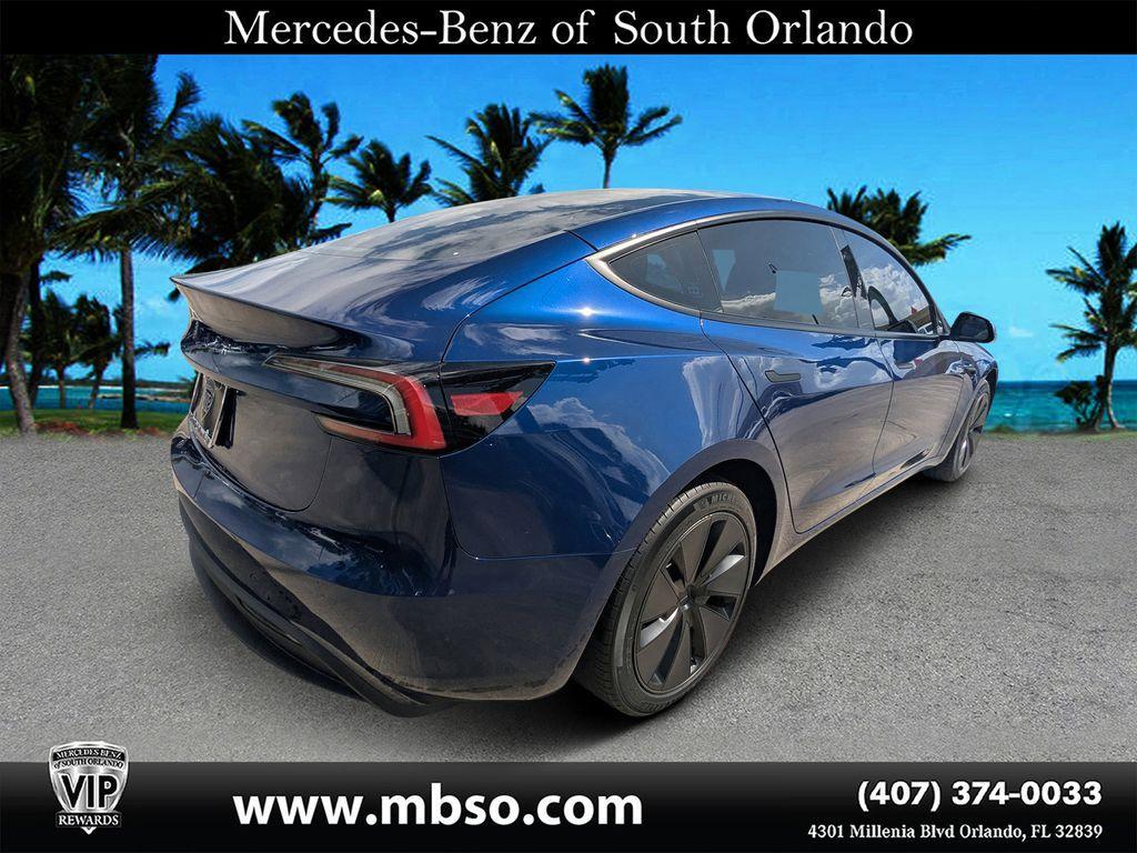 used 2025 Tesla Model 3 car, priced at $34,991
