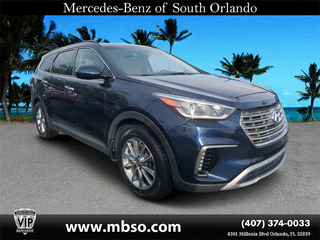 used 2017 Hyundai Santa Fe car, priced at $7,299