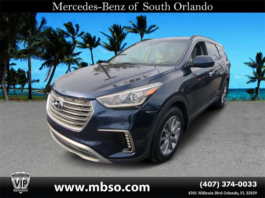 used 2017 Hyundai Santa Fe car, priced at $7,299