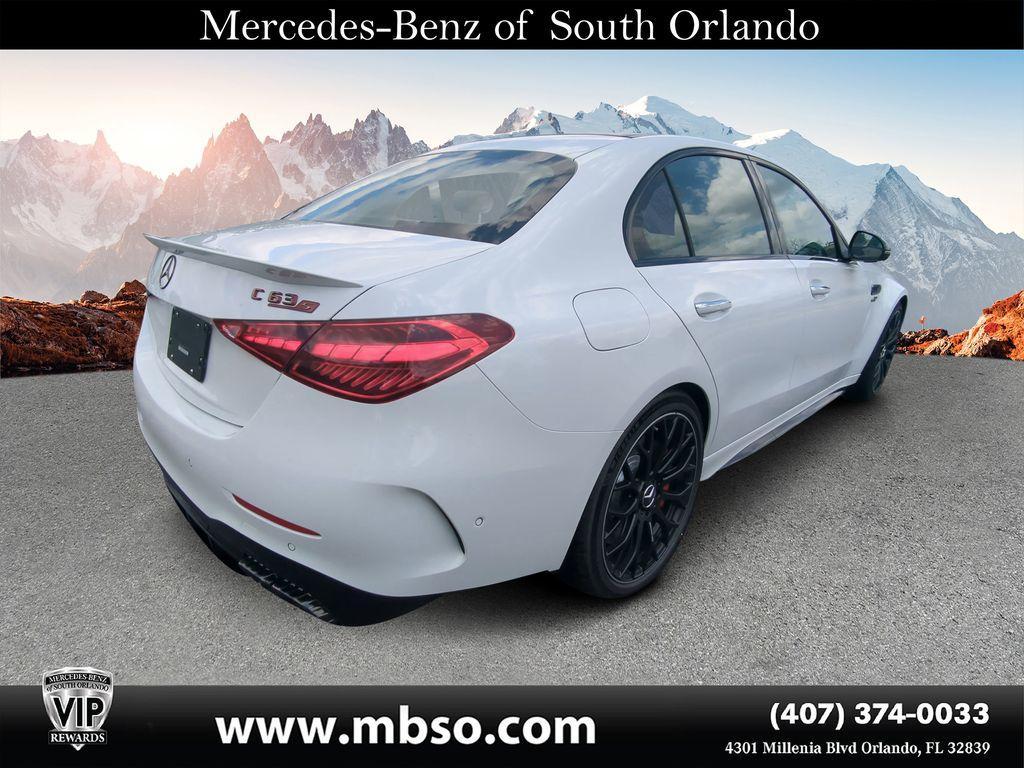 used 2025 Mercedes-Benz AMG C 63 car, priced at $77,999