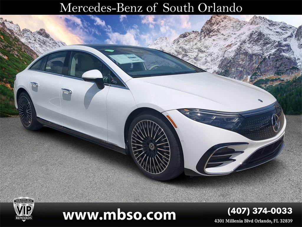 used 2024 Mercedes-Benz EQS 450+ car, priced at $110,930