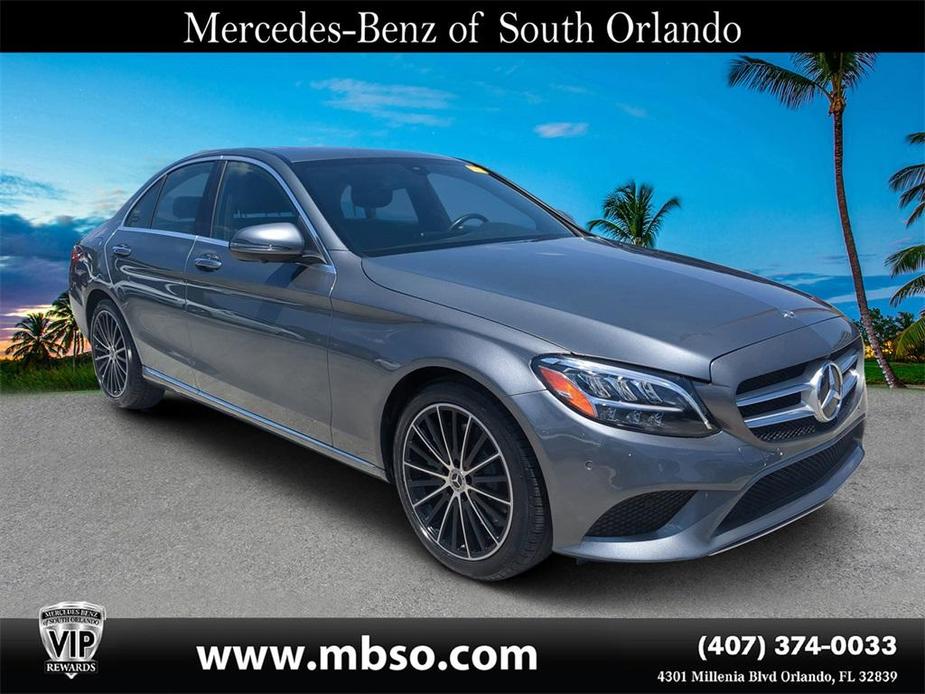 used 2020 Mercedes-Benz C-Class car, priced at $27,794