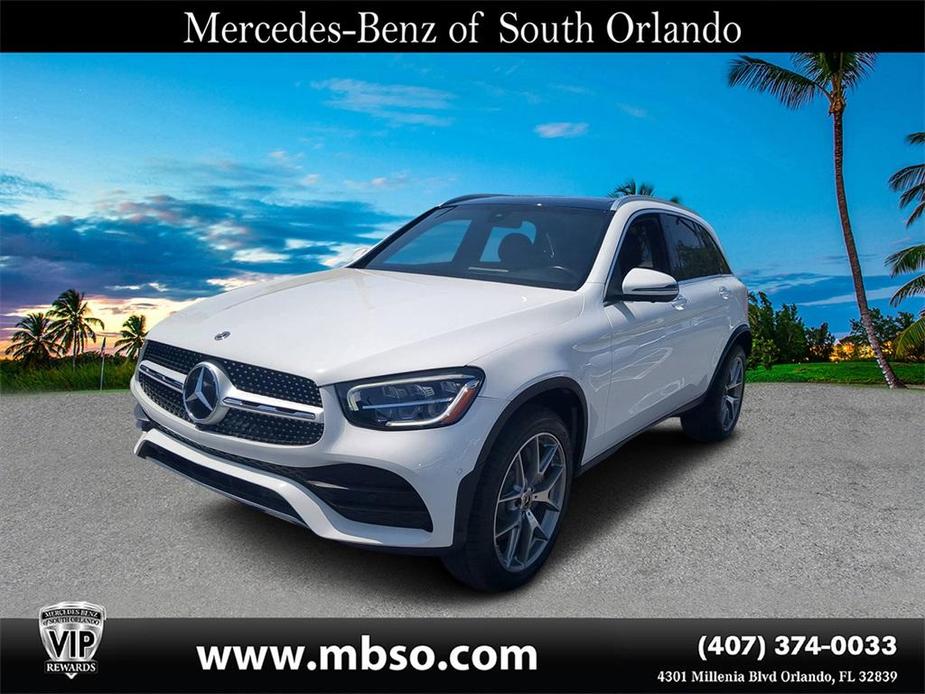 used 2020 Mercedes-Benz GLC 300 car, priced at $27,499