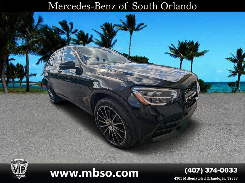 used 2021 Mercedes-Benz GLC 300 car, priced at $29,499