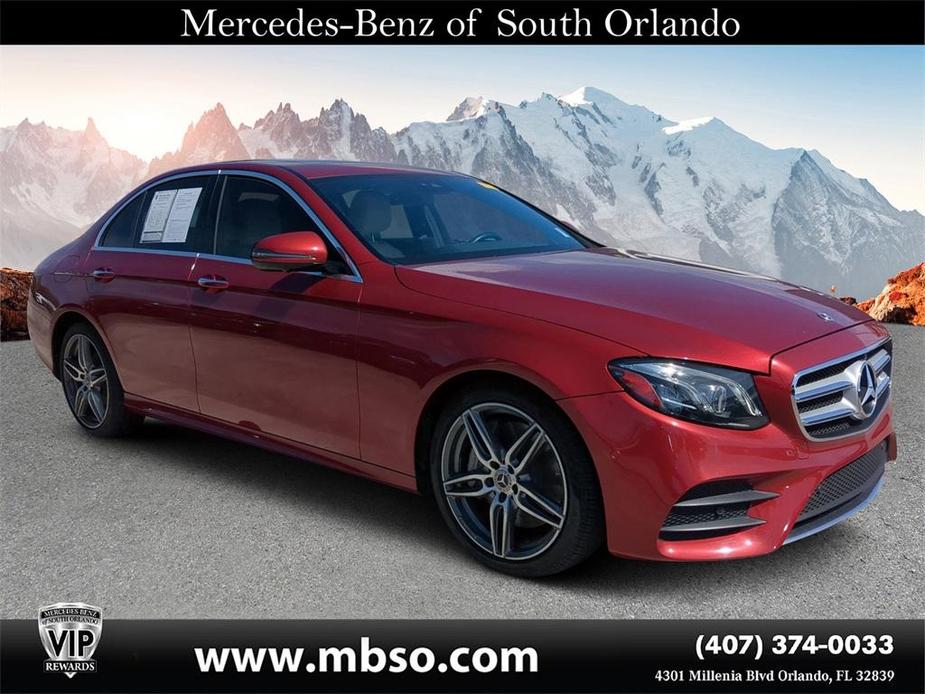 used 2019 Mercedes-Benz E-Class car, priced at $28,652