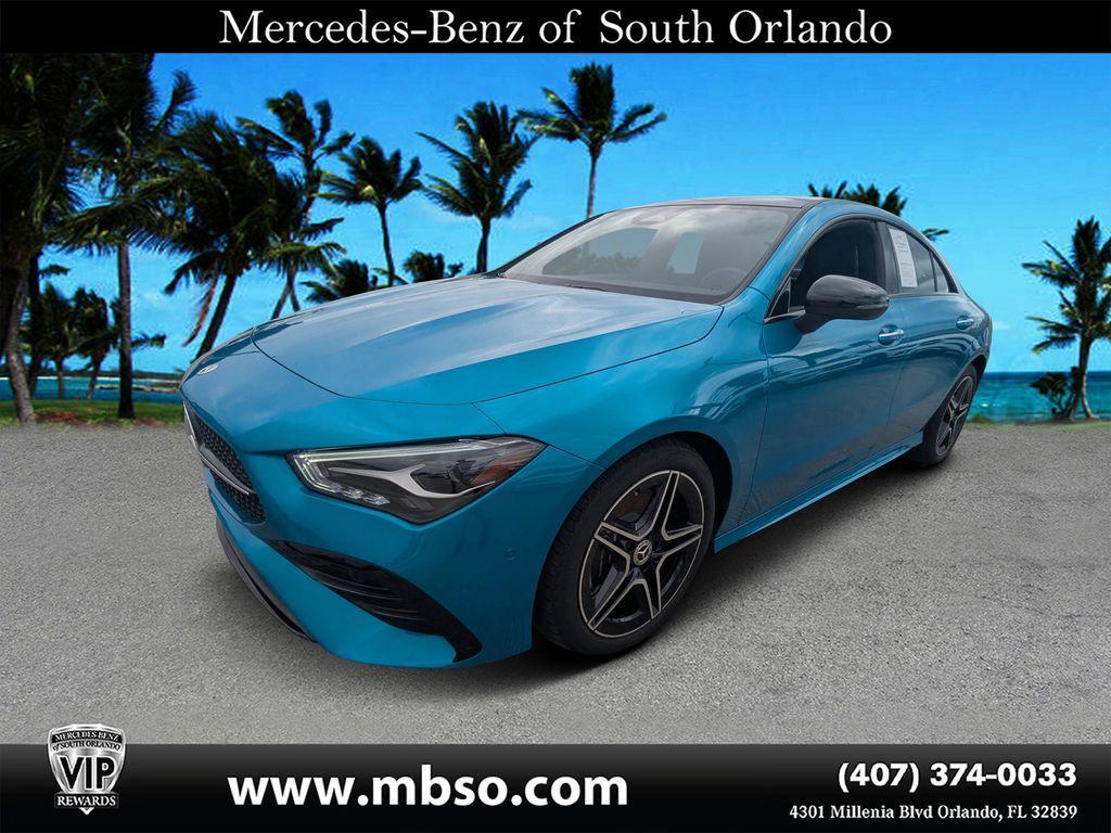 used 2025 Mercedes-Benz CLA 250 car, priced at $53,995