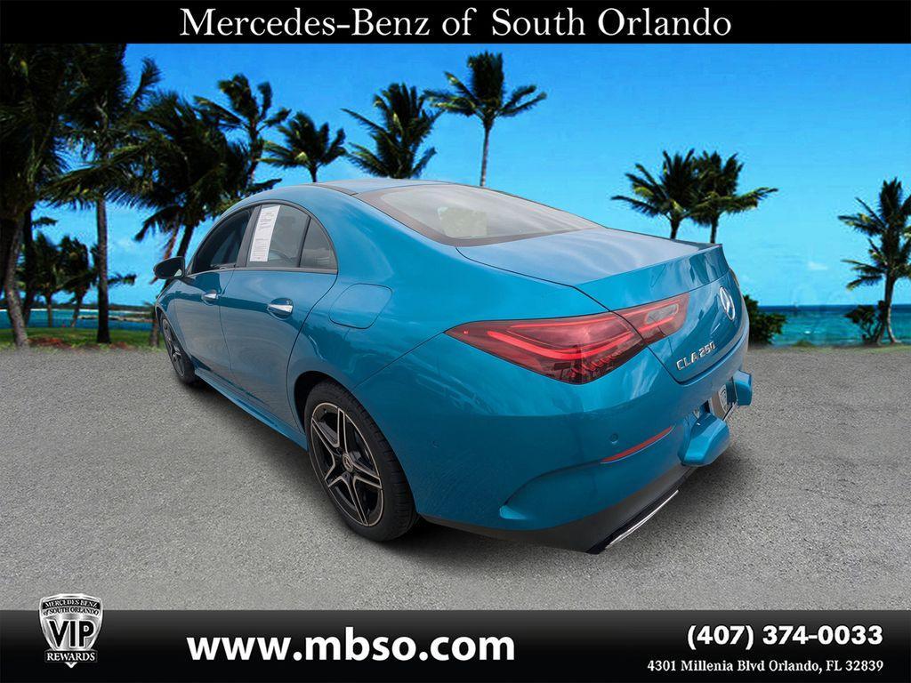 used 2025 Mercedes-Benz CLA 250 car, priced at $53,995