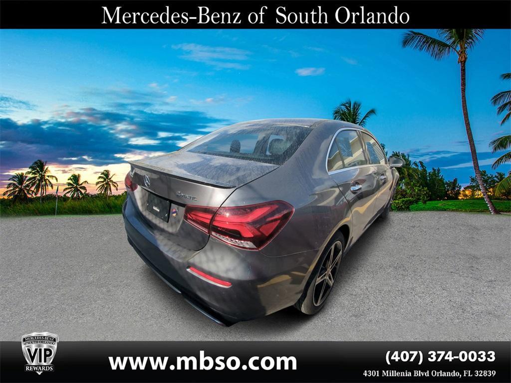 used 2022 Mercedes-Benz A-Class car, priced at $27,499