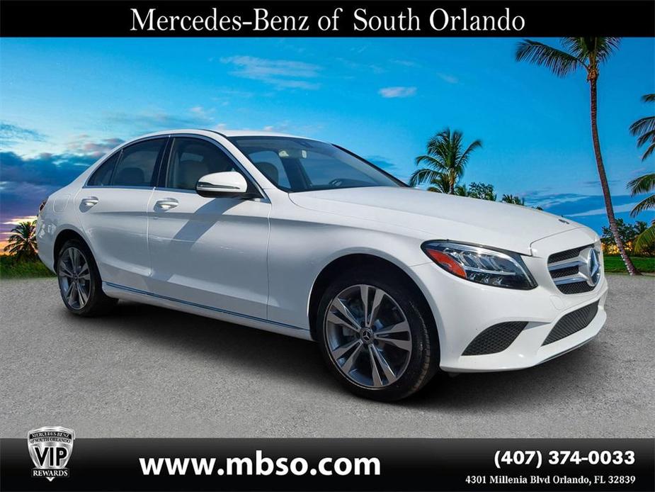 used 2020 Mercedes-Benz C-Class car, priced at $25,499