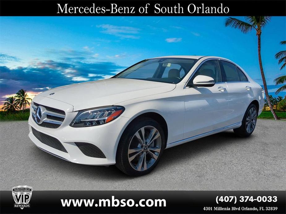 used 2020 Mercedes-Benz C-Class car, priced at $25,499