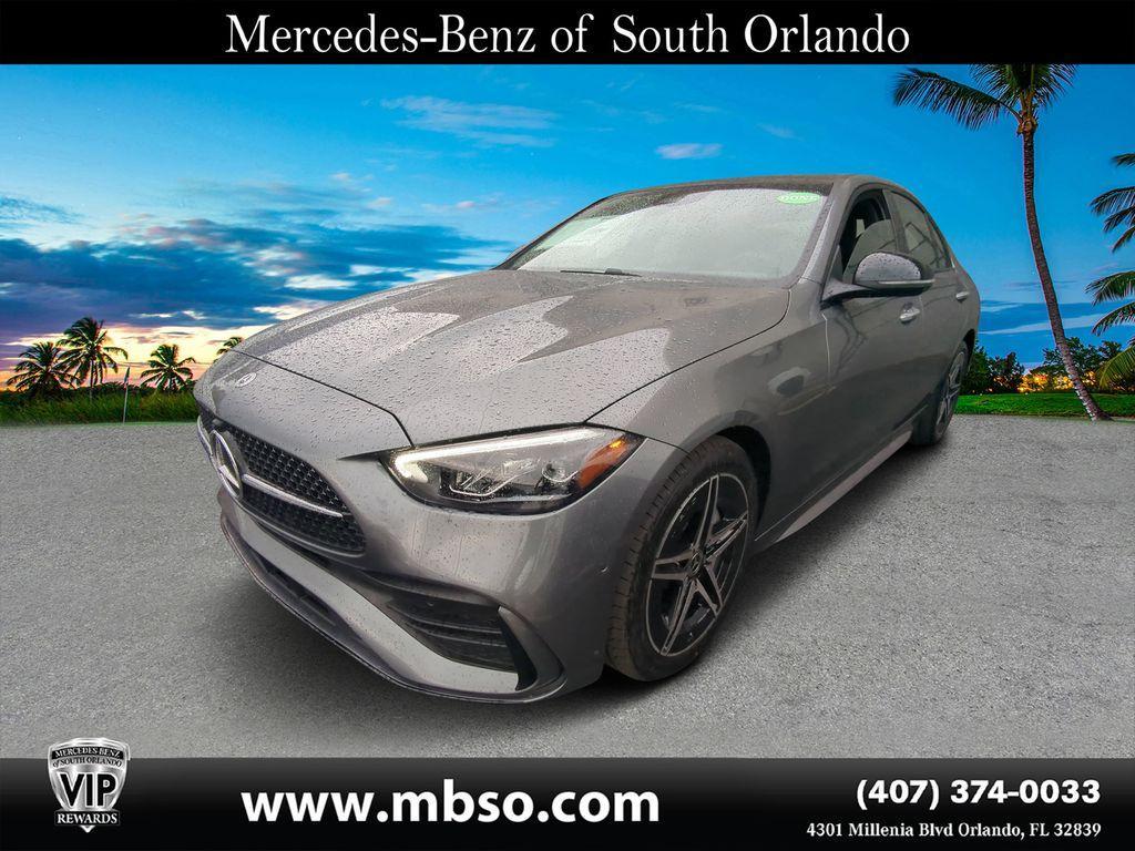 used 2025 Mercedes-Benz C-Class car, priced at $59,999