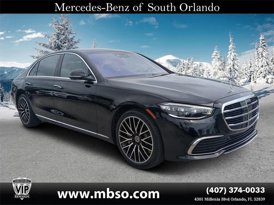 used 2022 Mercedes-Benz S-Class car, priced at $73,959