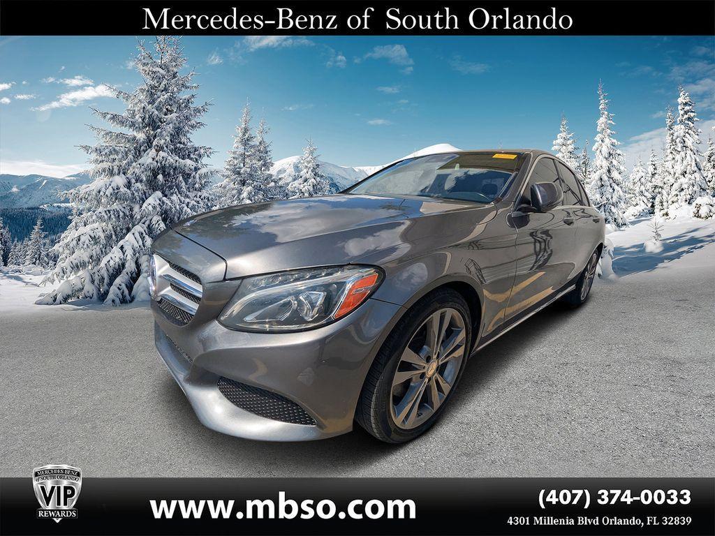 used 2017 Mercedes-Benz C-Class car, priced at $9,992