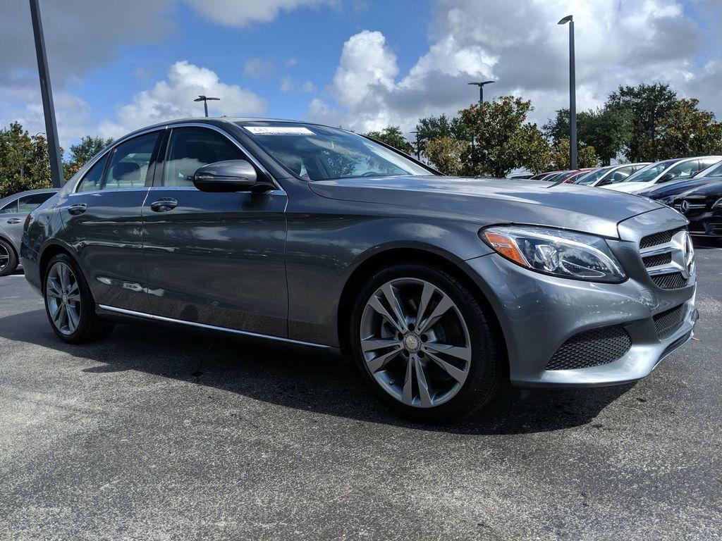 used 2017 Mercedes-Benz C-Class car, priced at $12,999