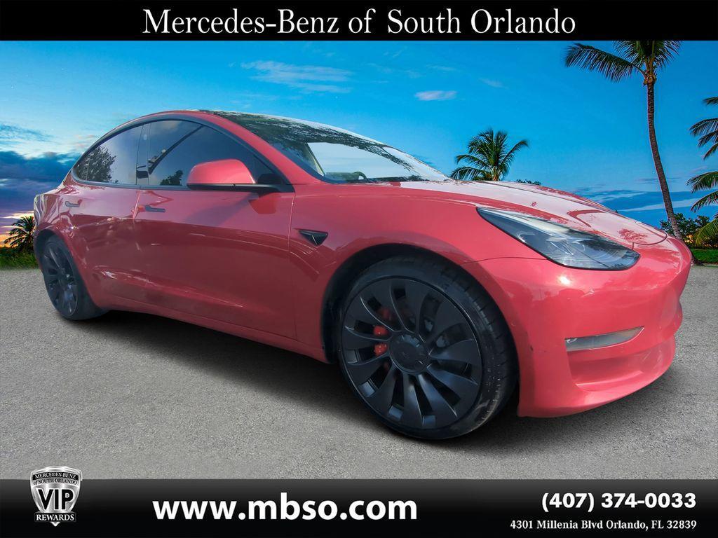 used 2021 Tesla Model 3 car, priced at $24,499
