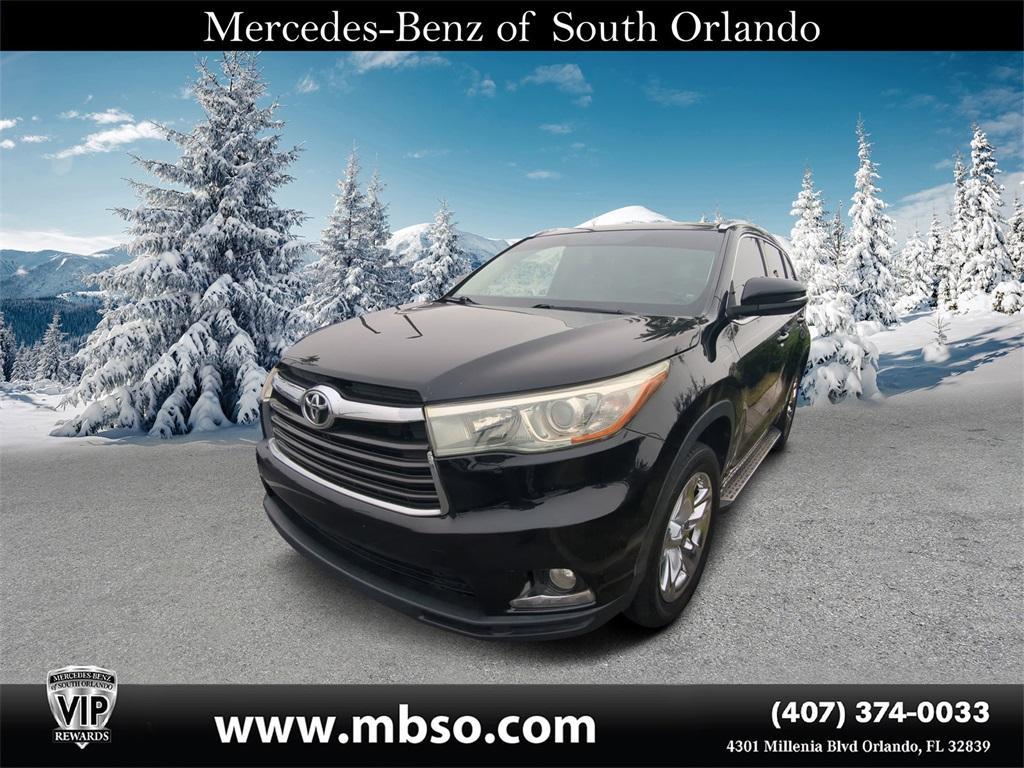 used 2015 Toyota Highlander car, priced at $16,499