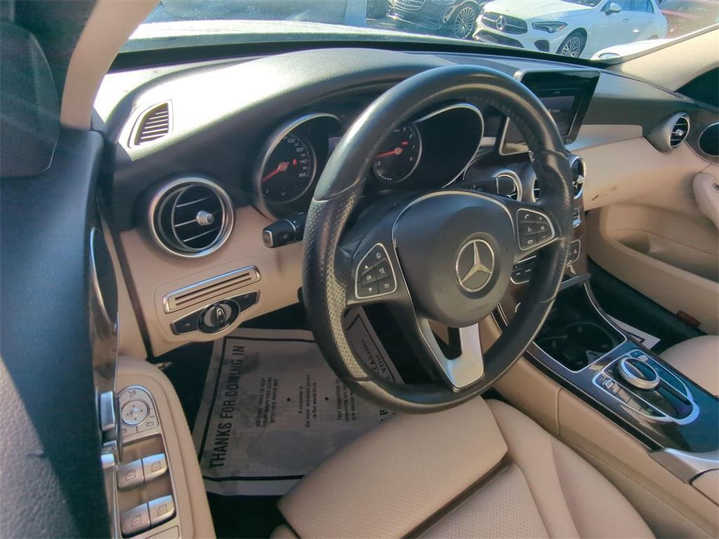 used 2017 Mercedes-Benz C-Class car, priced at $13,999