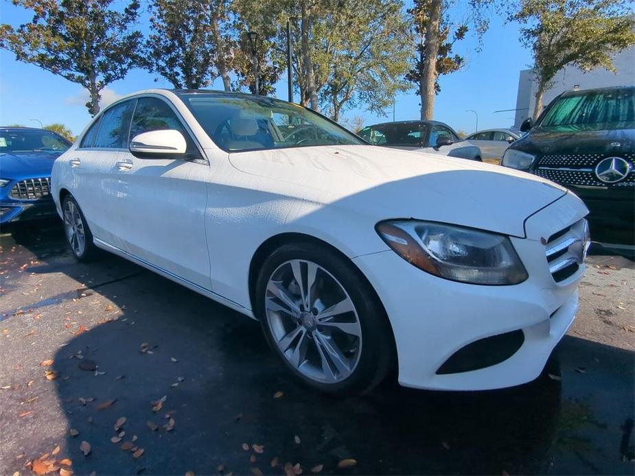 used 2017 Mercedes-Benz C-Class car, priced at $13,999